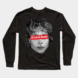 Erykah Badu -Jewelry Long Sleeve T-Shirt